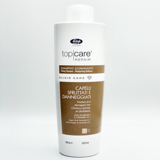 Lisap shampooing top care repair radiance illuminant elixir care 1 litre